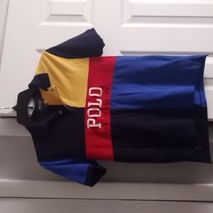 Polo Ralph Lauren size M (10-12) color blue,yellow,red